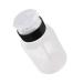 FOMIYES FOMIYES 220ml Pump Bottle for Nail Polish Remover Liquid Storage Bottle with Under-Pump for Toner Remover Locking