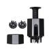 FROSINOR 2-in-1 head skin applicator solid fluid comb for hair-head skin treatment essential oil guide ridge hair growth serum massager b