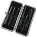 Desikixudy 6-Piece Professional Stainless Steel Eyebrow Tweezers Set | Diagonal Hair Tools & Makeup Accessories with Case | Ideal for Precision Grooming - Buy Online on GoSupps.com