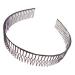Mytoptrendz Men and Women Flexi Metal Wire Teeth Comb Alice Headband Hairband Black