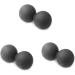 Minkissy Lacrosse Resistance Tape - High Density Tearproof 3 Pcs Black Ideal for Yoga Mats Fitness Massage Sweat Absorption - Buy Online on GoSupps.com