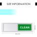 2 Pieces Dishwasher Clean Dirty Sign Slide Clean Dirty Indicator Easy to Read Clean Dirty Sign with Clear Bold and Colored Text for Dishwasher silver - Buy Online on GoSupps.com