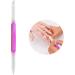 Glass Cuticle Pusher Professional Manicure Stick Nail Art Tools Accessory Cuticle Remover Tools Rosy - Buy Online on GoSupps.com