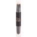 Double Ended Waterproof Brightener Highlighter Stick Easy Makeup Long Lasting Deepen Outline Double Ended Design for a Attractive Look Waterproof and Sweatproof (1#) - Buy Online on GoSupps.com