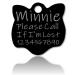 MHS Cat ID Tag Reflective Cat Collar with Bell Cat Tags for Pets Engraved ID Tag Personalised Cat Name Tags Customised Cat ID Tags (Black Tag + Orange Collar) - Buy Online on GoSupps.com