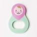 Anneau de Dention Silicone Baby Rosa | Soulagement Pr coce pour B b s | Livraison Internationale - Buy Online on GoSupps.com