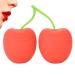 Lip Plumper Enhancer, Women Cherry Shaped Lip Enhancement Device Beauty Tool Portable Silicone Lip Full Plumping Device