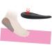 FOMIYES Half Heel Insoles - 2 Pairs Chic Shoe Pads for Comfort & Heel Correction | Black 10x5.5cm - International Shipping - Buy Online on GoSupps.com