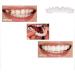 Buy UQLPXZ 2 Pairs Fake Braces Veneers - Instant Cosmetic Dentures for Bad Teeth | International Shipping Available - Buy Online on GoSupps.com