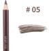 Baluue 2pcs Eyebrow Pen with Brush Eyebrow Pencil Long Lasting Waterproof Eyebrow Makeup Brown #5 1 count (Pack of 1) Marrom 5 - Buy Online on GoSupps.com