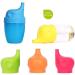 5Pcs Elephant Design Silicone Sippy Cup Lids - Spill-Proof & Insulated Kids Lids - Buy Online on GoSupps.com