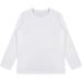 Yhong Kids White Thermal Underwear Top | Long Sleeve Cotton Pullover Sweatshirt - Buy Online on GoSupps.com