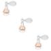 DOITOOL 3 pcs Glittering Tool Girl Glitter Hair Highlighter Women Perfume Bottle Sparkling Sequin Spraying 7x5.5cmx3pcs As Shownx3pcs
