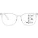 Suertree Bifocal Blue Light Filter Reading Glasses - Anti-Blue Light 2.00x Magnification Stylish & Comfortable Visual Aid - Buy Online on GoSupps.com