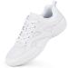 Smapavic Cheer Shoes for Youth Girls & Women White Cheerleading Dance Shoes Training Athletic Comfortable Sneakers 7 White Women
