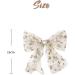 Lace Hair Bows French Barrette Hair Clip Hair Scrunchie Cute Gifts for Women Girls Party Decorations (A-1Pcs) - Buy Online on GoSupps.com