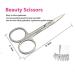 Yimart Professional Eyebrow Tweezer Set - Stainless Steel Eye Lashes Tweezers Kit for False Eyelash Extensions - 7Pcs Makeup Tool Set - Buy Online on GoSupps.com