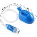 ZSWELL 2000ML Unisex Travel Pee Urinal Potty Bottle - High Capacity Thicken Urinal with Removable Long Handle Cleaning Brush - Blue - Buy Online on GoSupps.com