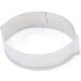 IMIKEYA Cake Mold 3 Pcs Baking Mold Stainless Steel Fondant Mold medium Silver - Buy Online on GoSupps.com