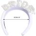 Bride Headband for Bridal Shower Bachelorettes Party Artificial Pearl Hairhoop Elegant Headband CarnivalParty Headpiece Velvet style - Buy Online on GoSupps.com