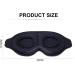 SEYA Luxury Sleep Eye Mask - 100% Light Blocking 3D Contoured Memory Foam Adjustable Strap - Skin Friendly Eye Shade for Men & Women - Buy Online on GoSupps.com