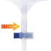 Urine Drainage Bag with Anti-Reflux Chamber - 2000ml Vinyl (5 Pack) for Enhanced Safety & Comfort | International Shipping Available - Buy Online on GoSupps.com
