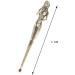 Leadigol Brass Ear Spoon - Gold Beauty Ear Pick & Earwax Cleaner Tool for Adults | Handmade Keychain Pendant - Buy Online on GoSupps.com