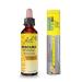 Original RESCURA drops of alcohol-free Bach flower mixture 20ml + rescura plus vitamins candies 42g (formerly rescue) without alcohol vegan sugar-free with B5 + B12 orange-Holunder Bach flower essences