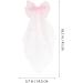 Bridal Bow Hair Pin Wedding Bridesmaid Hair Bow Bridal Veil Hair Clip Bridal Shower for Wedding Bachelorette Party Headpiece - Buy Online on GoSupps.com