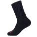 Alpacas of Montana Therapeutic Alpaca Socks - Mid Calf - Diabetic Neuropathy Large Calves - 5 Colors Black Small