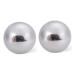 Homsfou 2 piece of pretty baoding balls Handball Handmilling Ball Massage ball Hand surface massage gymnasium Gymnastics ball healthcare training ball Handball fitness massage globe mediumX2PCs such as illustrx2stk