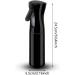 Tengyif 2-Piece Refillable Hair Spray Bottle Set - Permanent Lever Pressure Sprayer (300ml Black & White) - Ideal for Hair Water & Styling - Buy Online on GoSupps.com