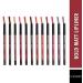 Swiss Beauty Bold Matte Lipliner Pencil 12 Multi Color (1.8g) Pack of 12 - Buy Online on GoSupps.com