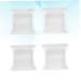 2 Pair Healvian Silicone Toe Separators & Straighteners - Toe Spreaders for Bunion Relief, Gel Cushioned Toe Adjusters - White, 3x2 8cm - Buy Online on GoSupps.com