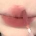 BADALO Velvet Mist Water Mist Lip Mud Soft Silky Matte Matte Vegan White NonStick Lip Gloss Lip Glaze Lipstick Color 1 Loneliness becomes poetry - Buy Online on GoSupps.com