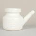 BIXUEJ 350Ml Ceramic Neti Pot Nose Cleaning Pot Leakproof Spout Pot for Nasal Rinsing Nose Washing Men Women White - Buy Online on GoSupps.com