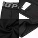 Mens Compression Running Shorts 3 Pack with Phone Pocket - Black - Large - Athletic Gym Yoga Cool Dry Workout Underwear - Set of 3 - Buy Online on GoSupps.com
