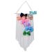 Fancy Kid Girl's Gifts Hair Clip Holder with Wood Frame Bow Organizer Storage Display Wall Hanging Decoration -1