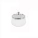 Frosted Glass Dappen Dish Cup Acrylic Liquid Powder Container Nail Art Tools With Lid Nail Crystal Bowl Holder