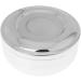 IKAPPY Large Stainless Steel Shaving Bowl with Lid - Chrome-Plated Luminous Surface | Perfect for All Shaving Needs - International Shipping Available - Buy Online on GoSupps.com