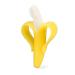 Banana Teether Self-Soothing Pain Relief Soft Silicone Train Baby Toothbrush Teething Toys for Babies Toddlers Infants Natural Organic BPA Free for Oral Hygiene Soothes Babies Sore Gums Single Banana