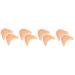 FRCOLOR 4pcs Pair Washbasin Foot Protector Insoles Toe Pads Caps Silicone Toe Spacer Hand Binoculars Heel Pads Silicone Heel Protectors Gel Toe Protectors Cap Toe Flats Shoe So Soft