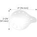 Clear Vented Polycarbonate Eye Shields - Universal Left/Right Eye 24 Pack | International Shipping Available - Buy Online on GoSupps.com