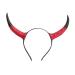 Holibanna Horn Headdress Hair Hoops Cosplay Horns Horn Headband Horns Cosplay Halloween Headbands Cosplay Props Cosplay Accessories Horns Headband Party Headbands Party Props Devil Horns 28X21X3.5cm As Shown