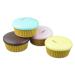 Contact Lens Case Lens Container Container Lens Box Travel Set Cake Muffin (Black)
