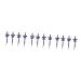 Beaupretty 6 Pairs metal hair clips for women hair pins hair jewelry Rhinestone Hair Clips diamonds hair clips Wedding Hair Bling Hair Pearl Hair Clips womens hair clips crystal grip bride