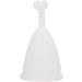 Buy Portable Soft Flexible Menstrual Cup - Ideal for Travel & Home Use (White) | Eco-Friendly & Comfort Fit - Buy Online on GoSupps.com