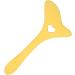 Stencils Multifunctional Eye Makeup Tool Silicone Aid Cream Applicator Mascara Shield Winged Tip for Eye Shadow Mascara Drawing (Yellow) - Buy Online on GoSupps.com