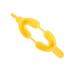 20pcs Disposable Fluorinated Foam Dental Trays - Kids Size M (Yellow) - 17.5*6cm - Buy Online on GoSupps.com