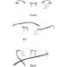 Buy GSKD Photochrome Reading Glasses - Progressive Multifocal Anti-Blue Light Randless Black Unisex Sunglasses (+1.0) for Perfect Vision & Style - International Shipping Available - Buy Online on GoSupps.com